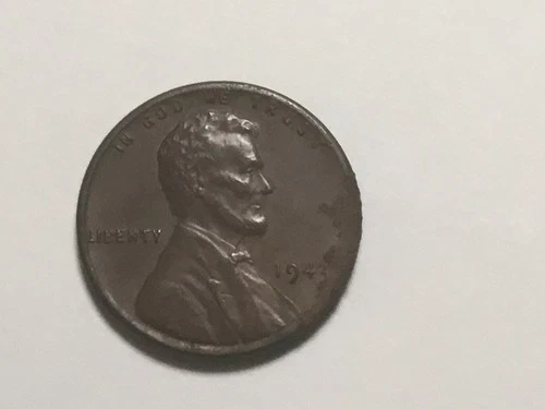 “Gangsta” 1943-P “Copper”  Lincoln Cent… AU Details - Corrosion, FREE Shp