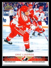 2021-22 Tim Hortons Team Canada UD Canvas Moments Eric Lindros #CM-14 Free Ship