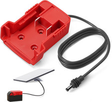 Starlink Mini Battery Adapter Compatible with Milwaukee M18, Low Voltage Cutoff