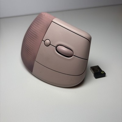 Logitech Lift Vertical Ergonomic Optical Mouse w/ Dongle Tested
