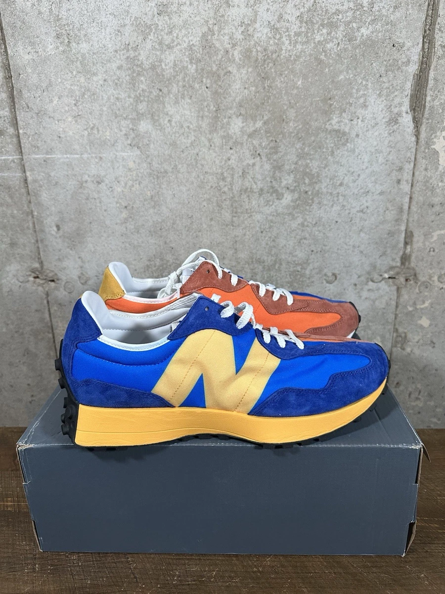 新品未使用　New Balance327KG 24cm New Balance 327 Marine Blue Orange for sale | eBay