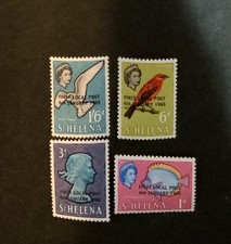 Stamps St Helena Scott #176-9 never hinged