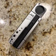 VTG JVC Mini DV Digital Video Camcorder GR-DV1U Silver Digital Camera. WORKING.