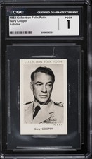 1952 Collection Felix Potin Gary Cooper CGC 1 PR
