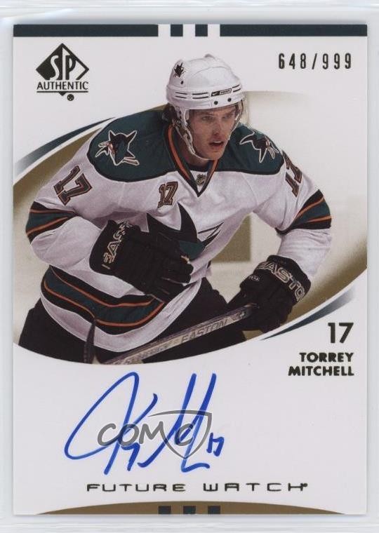 2007 SP Authentic Future Watch 648/999 Torrey Mitchell #240 Rookie Auto RC 5r8
