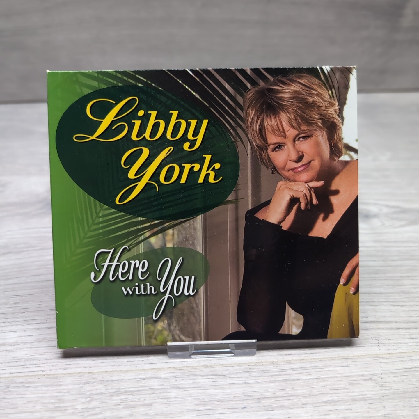 Libby York - Here With You - CD Album Digipak - 2008 Libby York Music - VG Con