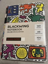 Blackwing Volume 292 Keith Haring  "Tokyo Pop-Shop" Slate Notebook - Blank Paper