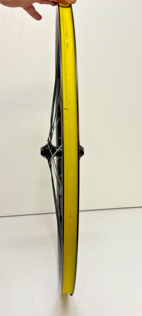 Maddux CX 2.0 Disc 28-Spoke Black Aluminum Thru Axle 700C