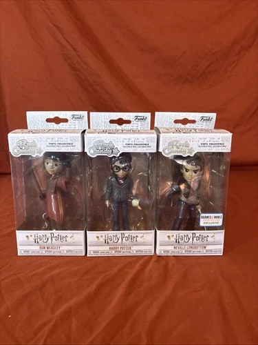 Harry Potter Rock Candy Funko Harry Potter Ron Weasley And Neville Lot Of 3
