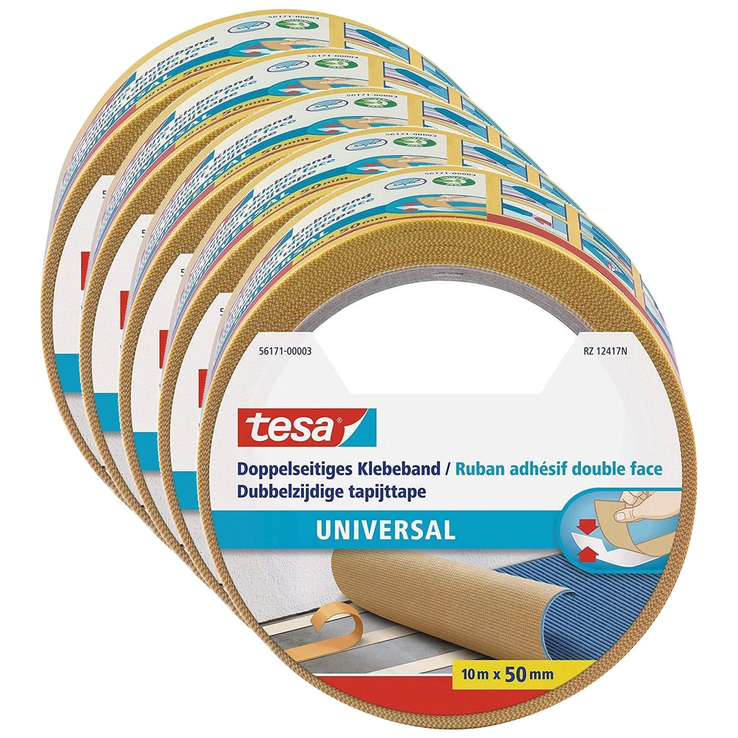 Ruban adhésif double face Tesa pour loisirs créatifs et décoration de la maison
