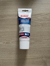 UniBond White Wall Tile Adhesive Grout 300g Anti Mould Waterproof 