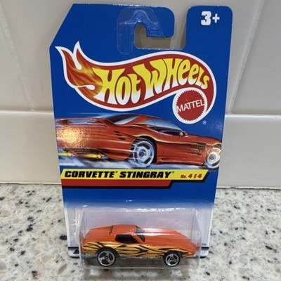 Hot Wheels Corvette Stingray Orange Machines Series 4/4 1:64 Diecast Unopened