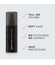 Sebastian Volupt Max Volumizing Spray Gel 150ml Volume Soft Hair Heat Protection