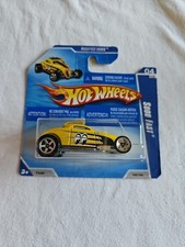 2009 Hot Wheels Short SOOO FAST Yellow 160/166 GREAT CARD Modified Rides
