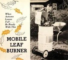 Mobile Leaf Burner How-To Build PLANS from 30 gal Drum