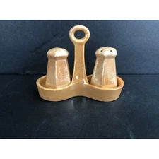 Vintage salt and pepper shakers-Luster