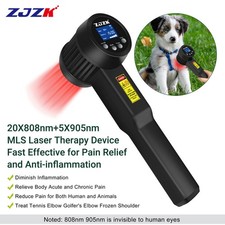 Medical Therapeutic Laser Therapy For Pain Relief Pets Dogs Cats 12W High Power