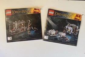 LEGO 9473 Lord of the Rings: The Mines of Moria 99% COMPLETE + FIGS + Inst + Box