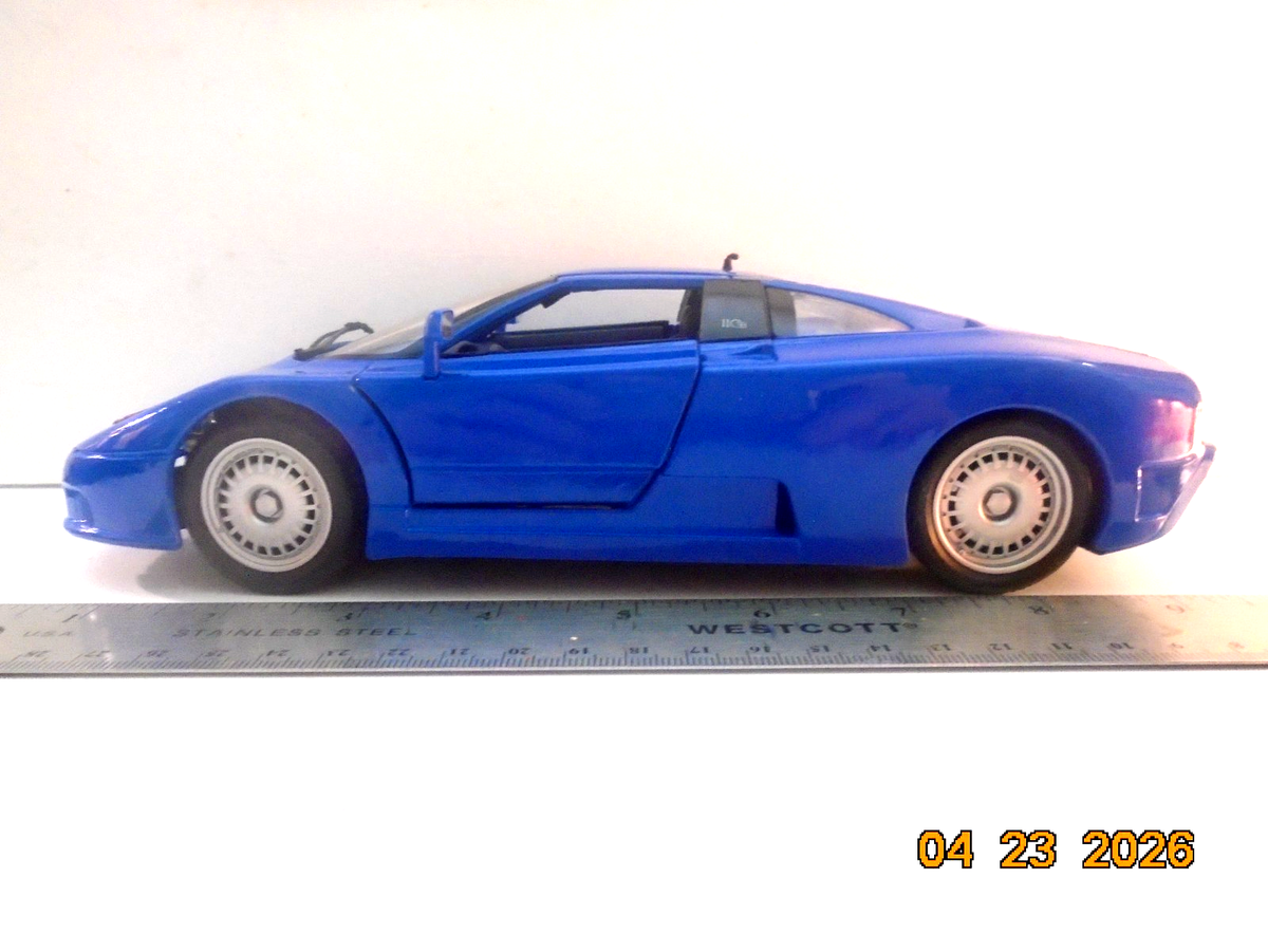 MAISTO, 1992 Bugatti, EB 110, special edition. 1/18 sc. Mint. | eBay