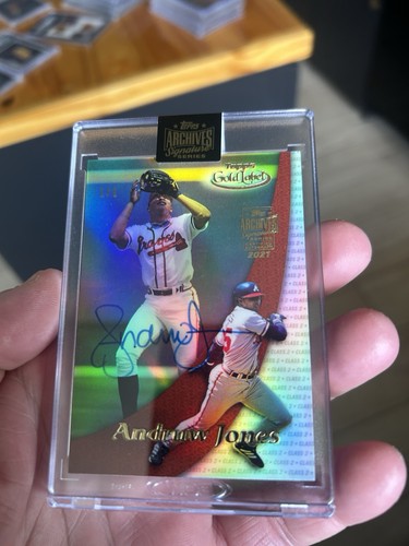 2021 Topps Archives Siganture Series Andruw Jones Autograph Auto #1/1
