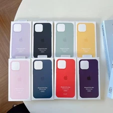 For iPhone 14Plus 14Pro 14Pro Max New Original Silicone Phone Case with MagSafe