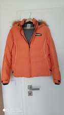 Colmar Damen Daunen Ski Jacke mit Kapuze EU Gr 40 (ital. 46) in tollem Orange