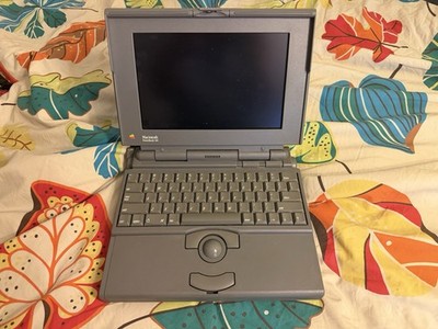 Apple Macintosh Power Book 170 Vintage LaptopUntested For Parts