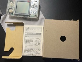 Neogeo Pocket Color NGPC Slim Crystal Clear Complete In Box CIB US Seller