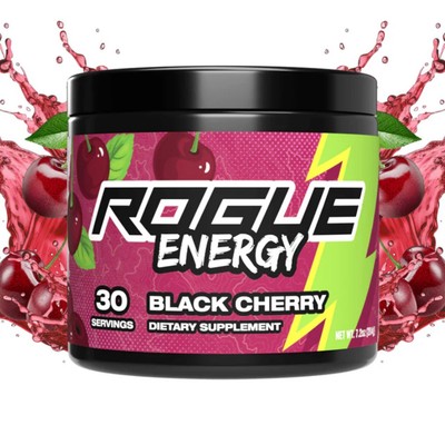 Rogue Energy BLACK CHERRY (ENERGY)  40 Servings 4.37 Oz