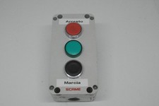 gruppo comandi elettrico arresto marcia con spia Scame