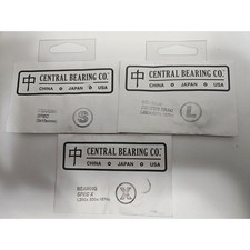 yoyo factory Lot of 3 YOYO BEARINGS Central Bearing Co. NEW