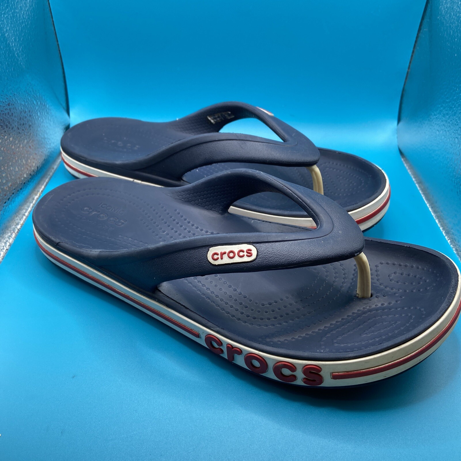 Crocs Men's and Women's Bayaband Flip Flops Waterproof Sandals