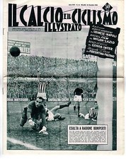 [MAB38] RIVISTA IL CALCIO E CICLISMO ILLUSTR. ANNO 1956 N. 52 UDINESE NAPOLI