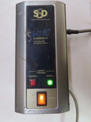 SSD Shishido Electrostatic Eliminostat SAT-10 AC Power Supply