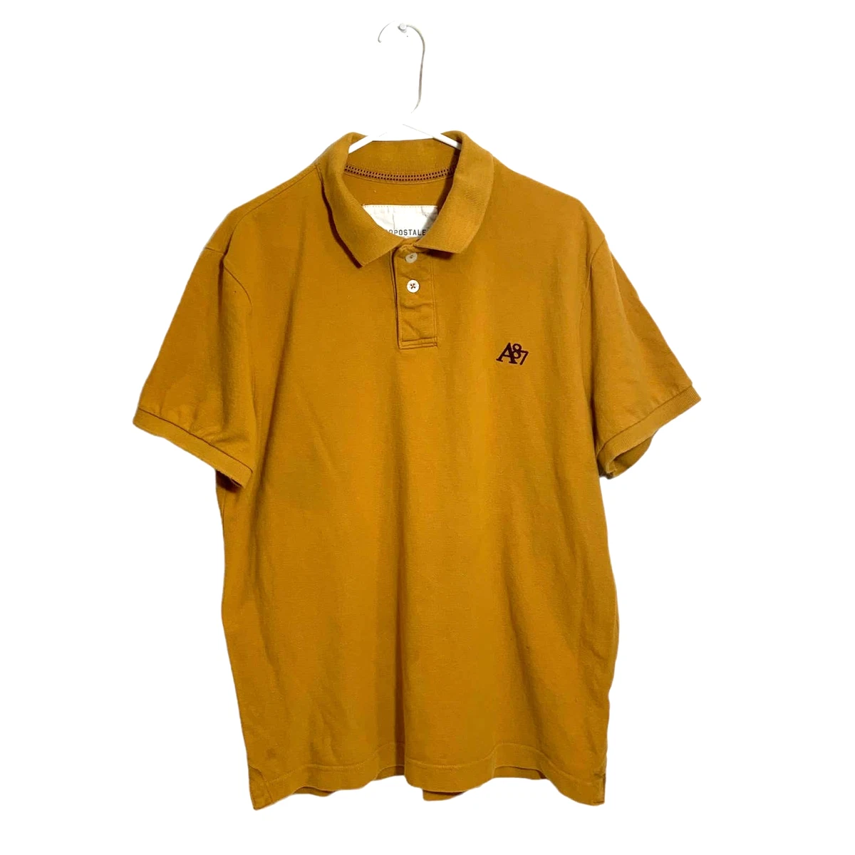 Mustard sales yellow polo