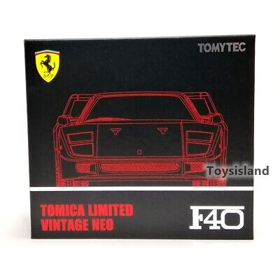 Tomica Limited Vintage NEO TLV Ferrari F40 RED 1/64 TOMYTEC Tomica Limited Vintage NEO TLV Ferrari F40 RED 1/64 TOMYTEC