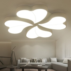 Modern Flower Ceiling Lamp Led Acrylic Chandelier Fixture Bedroom