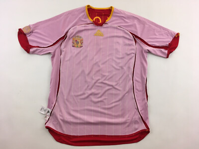 Spain España #8 Xavi World Cup 2006 home shirt Adidas jersey
