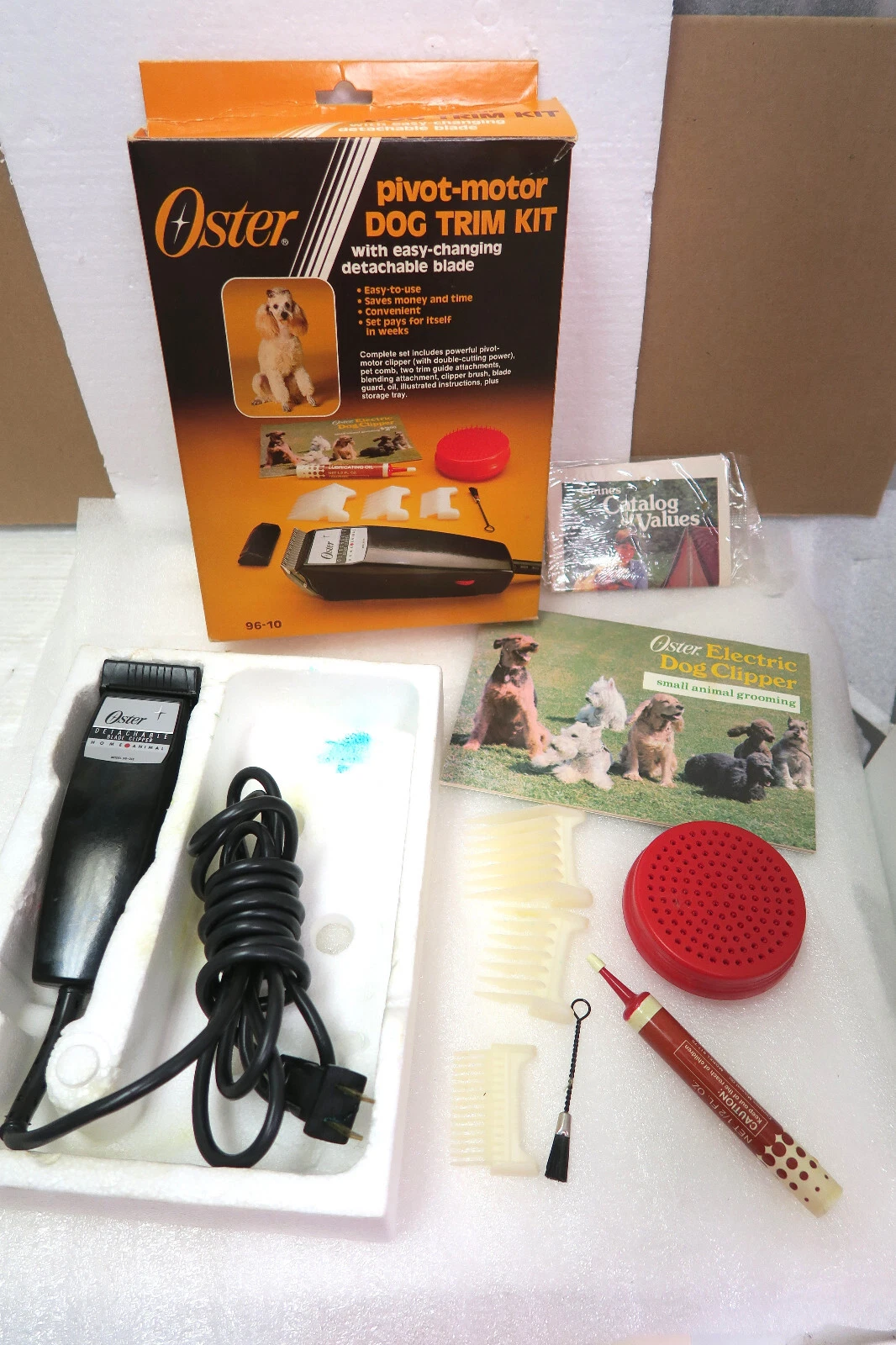 Oster 96-10 Home Dog Grooming Electric Detachable Blade Animal Hair Clipper USA