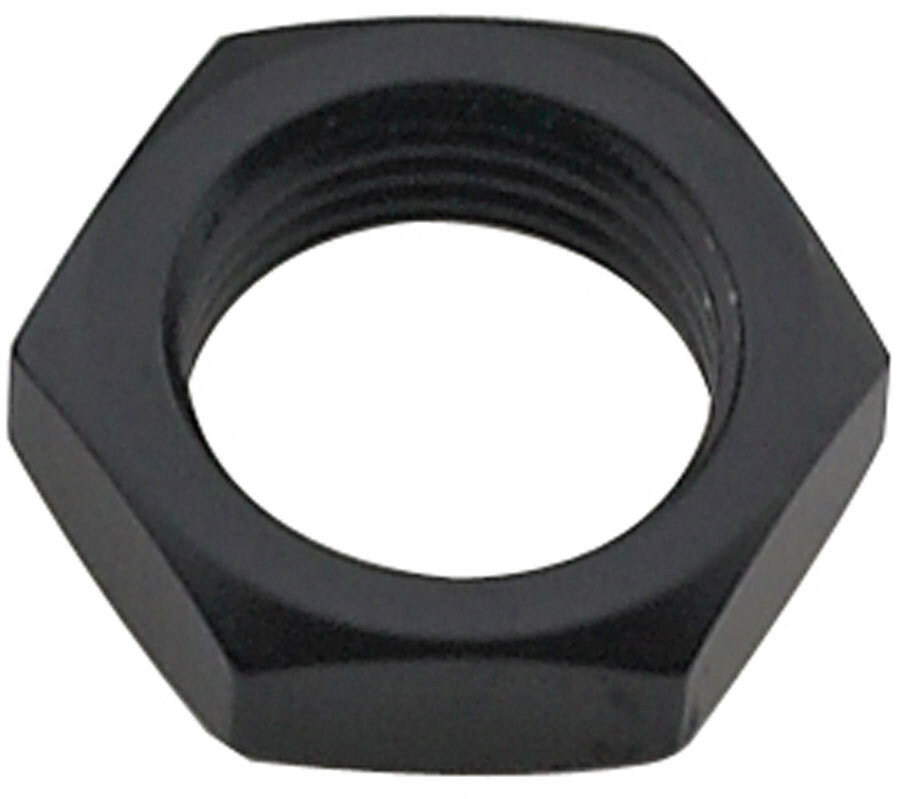 Fragola Bulkhead Nut #12 Black 492412-BL Fragola Bulkhead Nut #12 Black 492412-BL