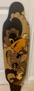 Rayne Timeline Longboard Deck (With Mike Carp's Signature )