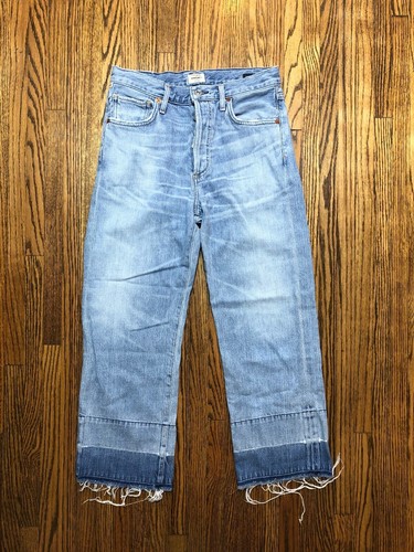 Humanity Cora Crop Relaxed Undone Hem 