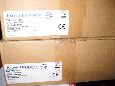 Extron DVI-RGB 150 DVI to Analog RGB Converter Interface New 60-808-01