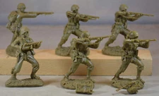 Austin Miniatures - WWII US Marines Set #2 Khaki