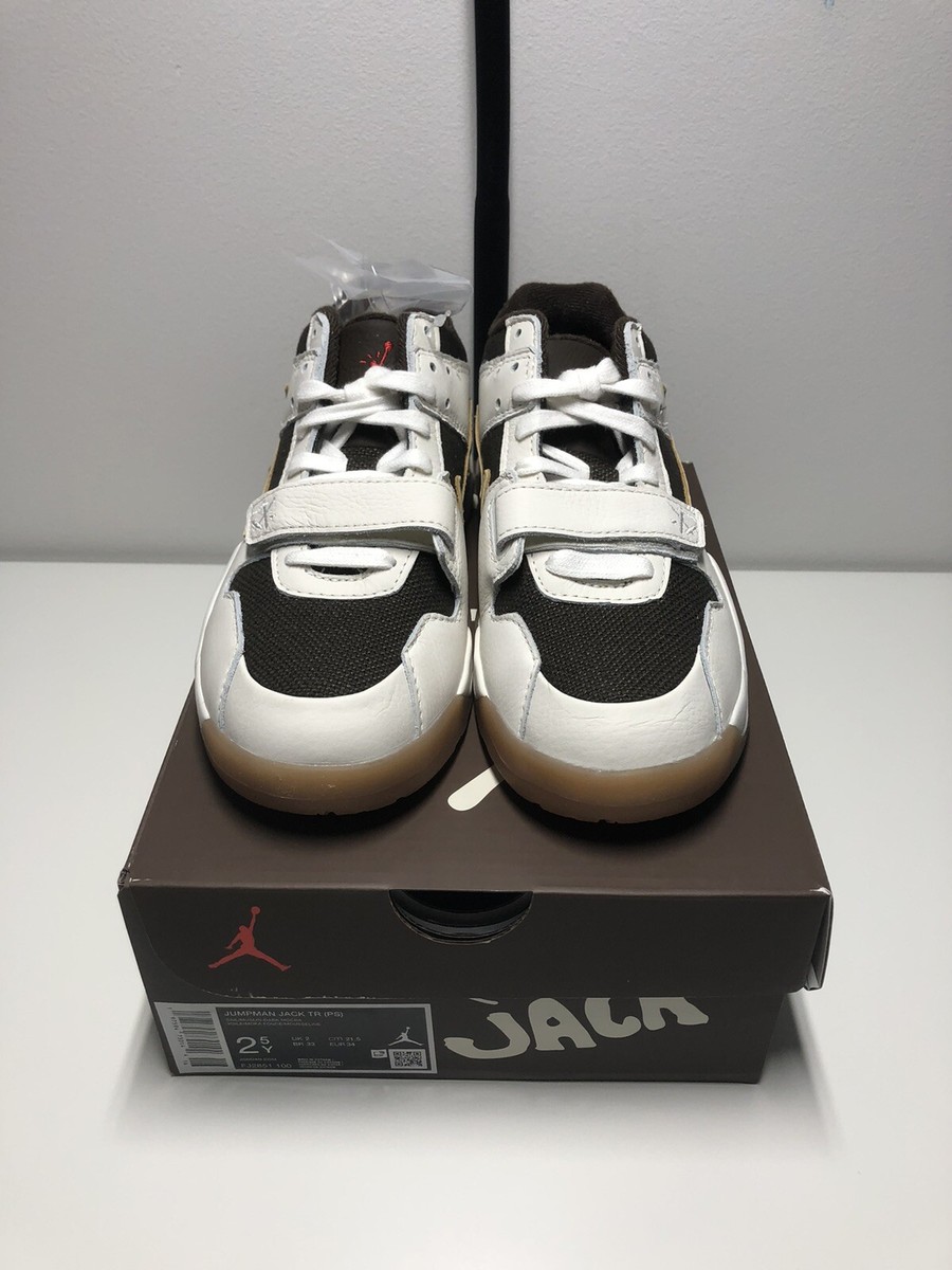 Travis Scott x Jordan Jumpman Jack TR PS Sail Size 2.5Y Travis Scott x Jordan Jumpman Jack TR PS Sail Size 2.5Y
