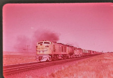 Vintage 35mm Slide Photo - Union Pacific Turbine 58 Locomotive & Train