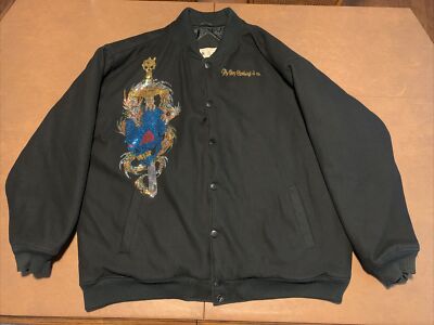 Fly Boy Clothing & Co Jacket  We Stay Fly  - PJ Mark, Wool Button Coat - 4XL
