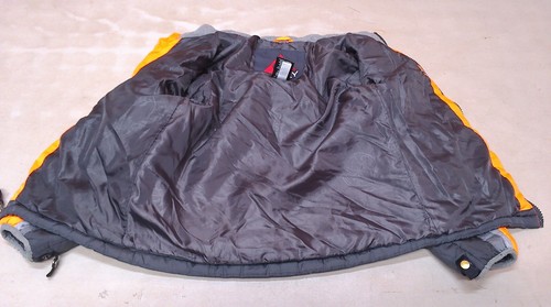 Gerry Gray & Orange Fleece Lined Winter Ski Coat Jacket Youth Size X-Small 6 - Picture 4 of 4