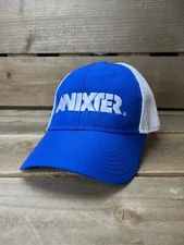 Anixter Blue Strapback Mesh Baseball Hat Cap