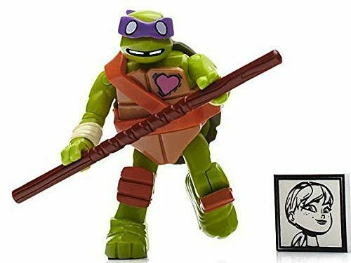 MEGA BLOKS TMNT Series 1 Donatello A15 Brand new in package